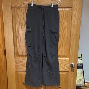 Hollister Black Cargo Joggers
